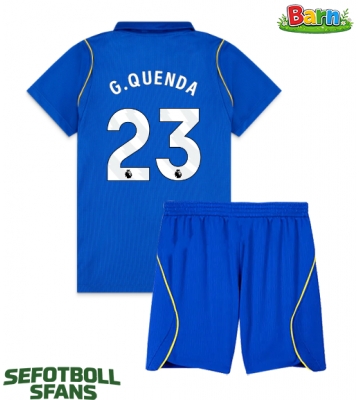 Chelsea Geovany Quenda #23 Hemmaställ Barn 2026-27 Kortärmad (+ Korta byxor)